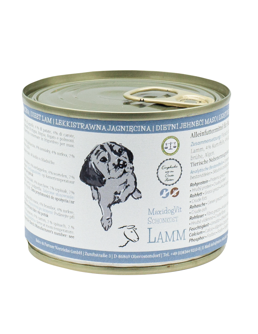 MaxidogVit Schonkost Lamm MaxidogVit Schonkost Lamm