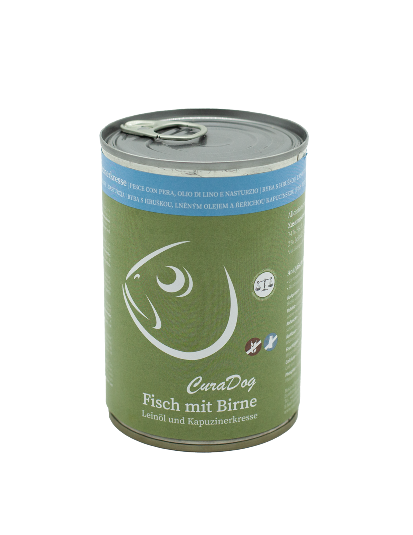 Curadog Fisch mit Birne