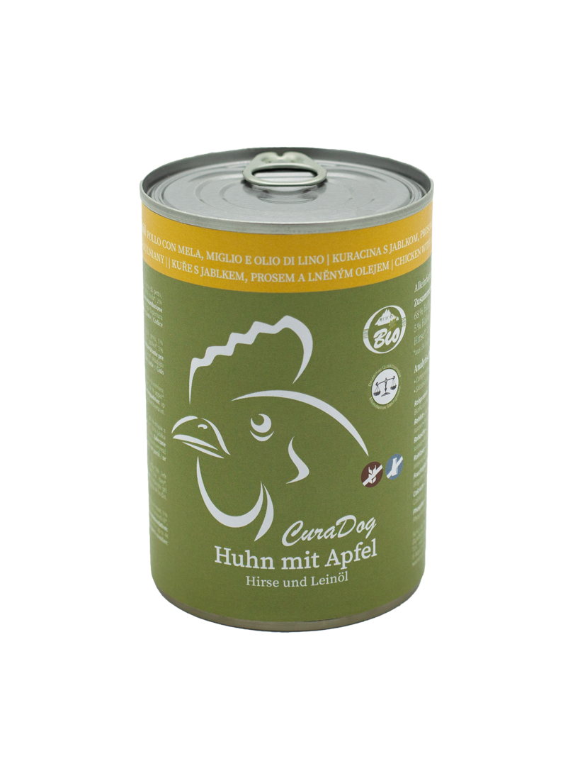 Curadog Huhn mit Apfel