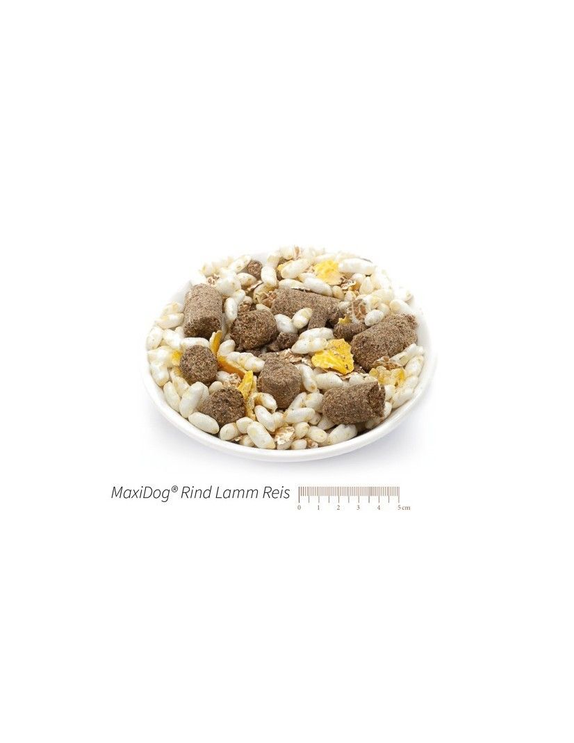 MaxiDog Rind Lamm Reis 10 Kg
